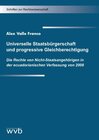 Buchcover Universelle Staatsbürgerschaft und progressive Gleichberechtigung
