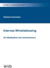 Buchcover Internes Whistleblowing