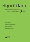 Buchcover Signifikant 3 - 2020