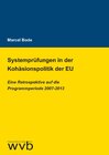 Buchcover Systemprüfungen in der Kohäsionspolitik der EU