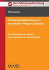 Buchcover Ordnungsmittelanalyse zur beruflichen Pflegeausbildung