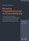 Buchcover Deutsche Truppenbetreuung im Ersten Weltkrieg