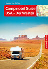 Buchcover Campmobil Guide USA - Der Westen – VISTA POINT Reiseführer Reisen Tag für Tag