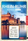 Buchcover Reiseführer Rhein - Ruhr. Regioführer inklusive Ebook. Ausflugsziele, Sehenswürdigkeiten, Restaurants &amp; Hotels uvm.