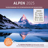 Buchcover Alpen 2025