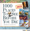 Buchcover 1.000 Places to see before you die Kalender 2025 – In 365 Tagen um die Welt reisen