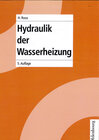 Buchcover Heizungstechnik / Hydraulik in der Wasserheizung