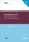 Buchcover E-Book DIN-DVS Taschenbuch 369 Zerstörende Prüfungen von Schweißverbindungen