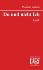 Buchcover Du und nicht Ich