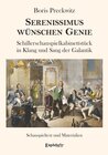 Buchcover Serenissimus wünschen Genie