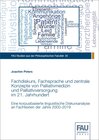 Buchcover Fachdiskurs, Fachsprache und zentrale Konzepte von Palliativmedizin und Palliativversorgung im 21. Jahrhundert