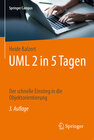 Buchcover UML 2 in 5 Tagen