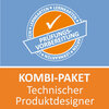 Buchcover Kombi-Paket Technischer Produktdesigner Lernkarten