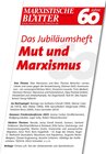 Buchcover Das Jubiläumsheft – Mut und Marxismus