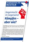 Buchcover Gegenmacht im Gegenwind – Kämpfen – aber wie?