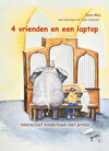 Buchcover 4 vrienden en een laptop