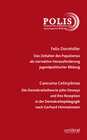 Buchcover Das Zeitalter des Populismus als normative Herausforderung jugendpolitischer Bildung / Die Demokratietheorie John Deweys
