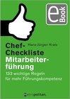 Buchcover Chef-Checkliste Mitarbeiterführung