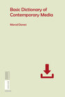 Buchcover Basic Dictionary of Contemporary Media
