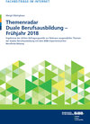 Buchcover Themenradar Duale Berufsausbildung - Frühjahr 2018