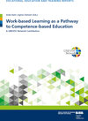 Buchcover Work-based learning as a pathway to competence-based education