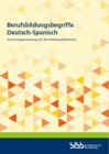 Buchcover Berufsbildungsbegriffe Deutsch - Spanisch