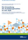 Buchcover Die Entwicklung des Ausbildungsmarktes im Jahr 2020