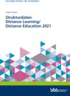 Buchcover Strukturdaten Distance Learning / Distance Education 2021
