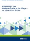 Buchcover Ausbildungs- und Studienabbrüche in der Pflege – ein integratives Review