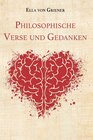 Buchcover Philosophische Verse und Gedanken