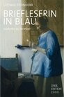 Buchcover Briefleserin in Blau. Ludwig Steinherr