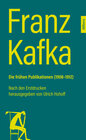Buchcover Franz Kafka. Die frühen Publikationen (1908-1912)