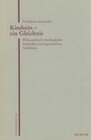 Buchcover Kindsein - ein Gleichnis
