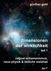 Buchcover dimensionen der wirklichkeit - teil 1