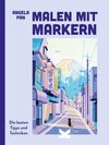 Buchcover Malen mit Markern