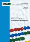 Buchcover Wettbewerbliche Effekte eines neu strukturierten Gesundheitsfonds
