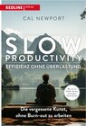 Buchcover Slow Productivity – Effizienz ohne Überlastung