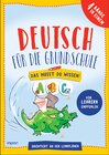 Buchcover Deutsch für die Grundschule