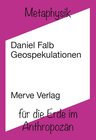 Buchcover Geospekulationen