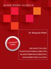 Buchcover Die Haftung des Insolvenzverwalters für Masseverbindlichkeiten im Rahmen des § 61 InsO