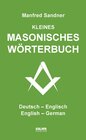 Buchcover Kleines masonisches Wörterbuch Deutsch-Englisch/English-German