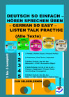 Buchcover Deutsch So Einfach – Hören Sprechen Üben – German So Easy – Listen Talk Practise (Alle Texte)