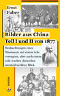 Buchcover Bilder aus China Teil I und II von 1877