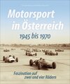Buchcover Motorsport in Österreich. 1945 bis 1970
