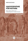 Buchcover Hagiographie für Notare