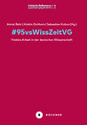 Buchcover #95vsWissZeitVG