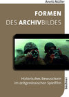 Buchcover Formen des Archivbildes