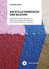 Buchcover Die stille Dimension der Bildung