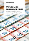Buchcover Steuern in Zeiten der Krise