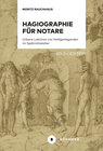 Buchcover Hagiographie für Notare